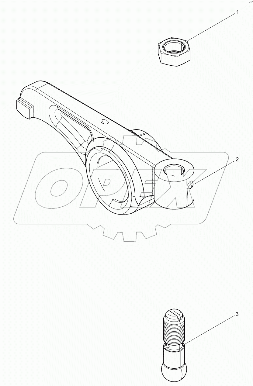  Intake valve rocker arm