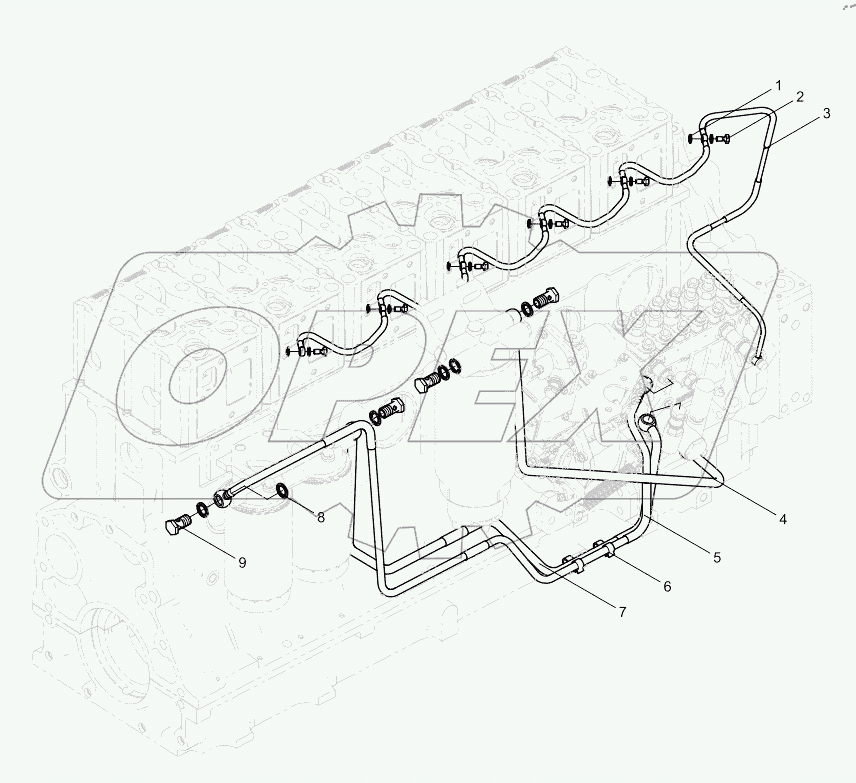  Low Pressure Oil pipe Group