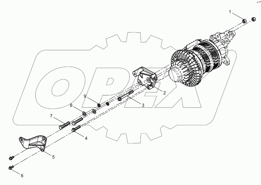  Generator Bracket Group