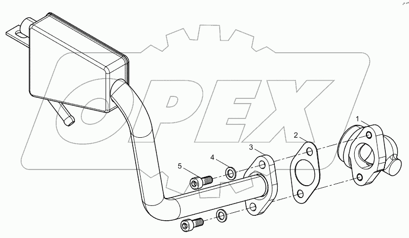  Oil-gas separator assembly