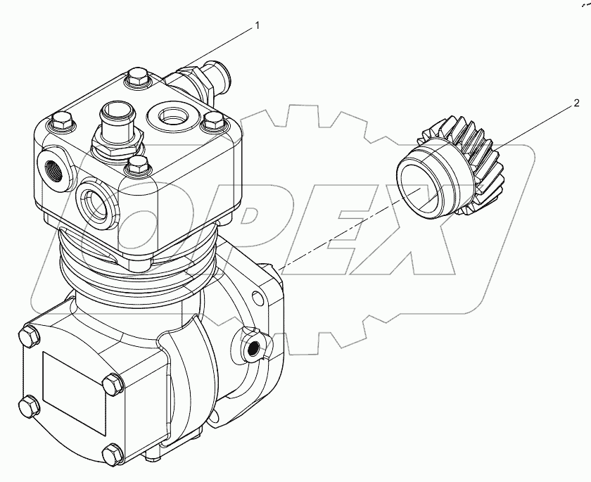  Air compressor assembly