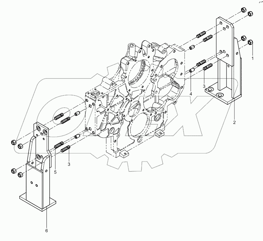  Engine Bracket Group