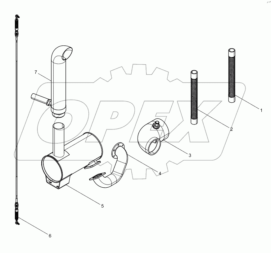  Packing Box Chassis Parts Group