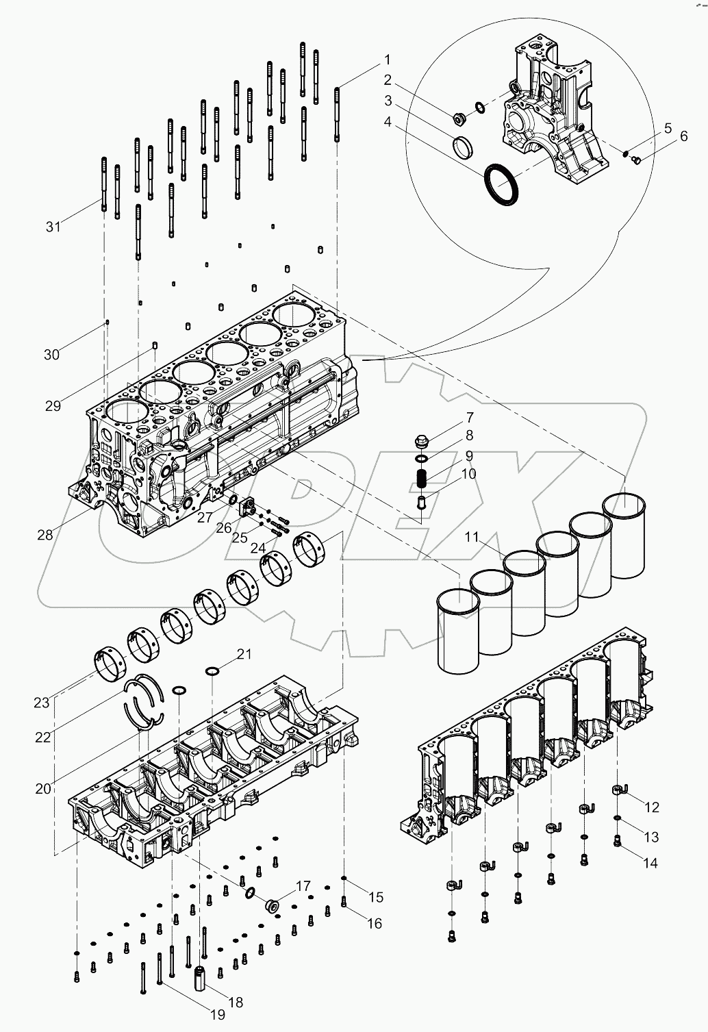  Engine Block Group