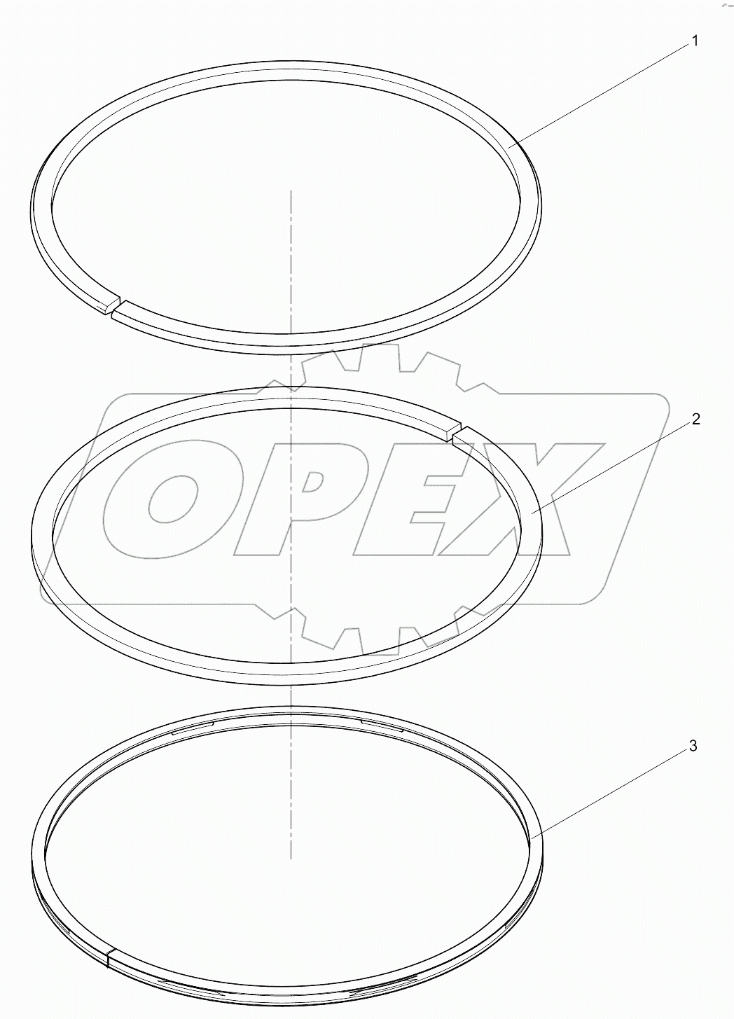  Piston ring assembly