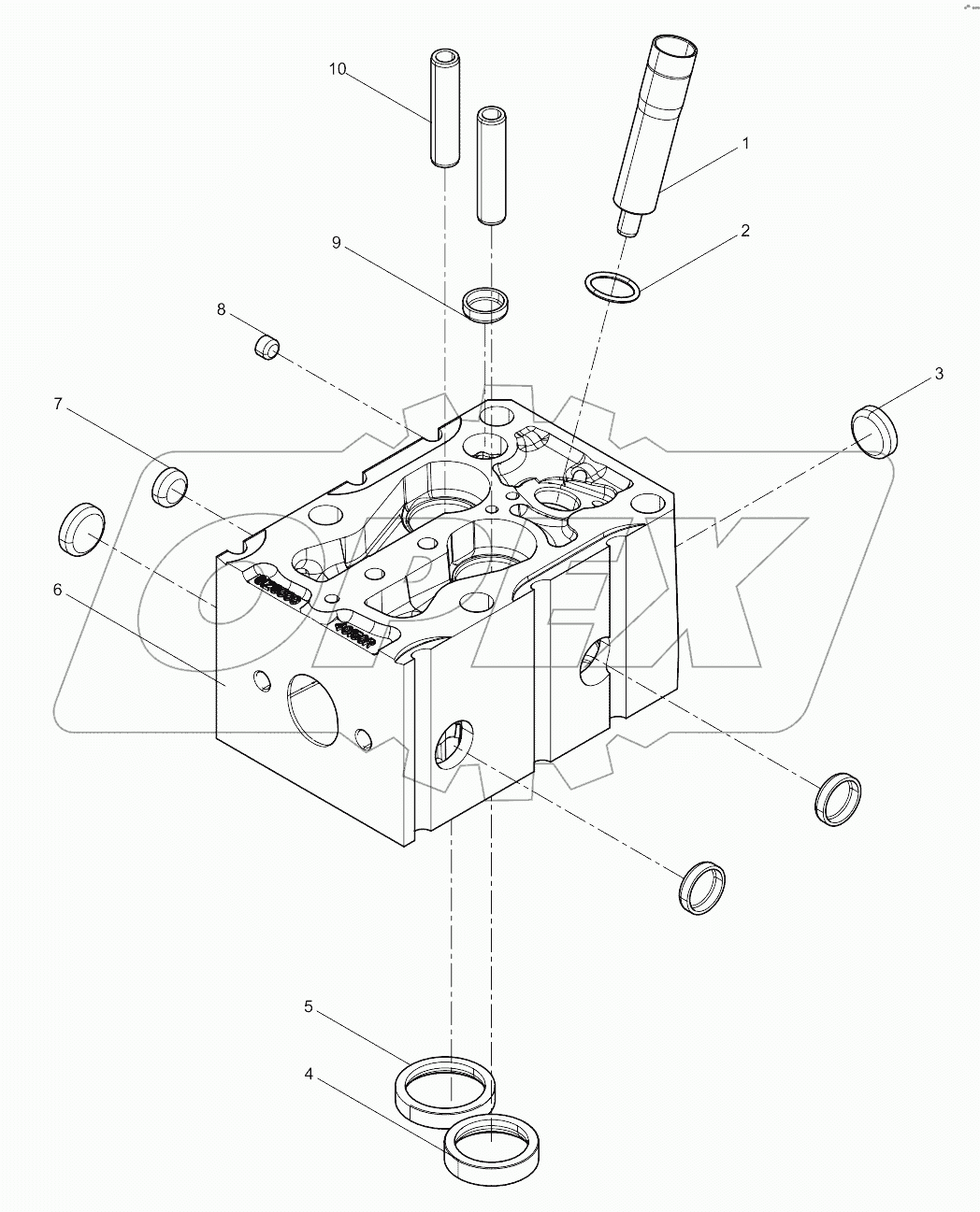  Cylinder head subassembly