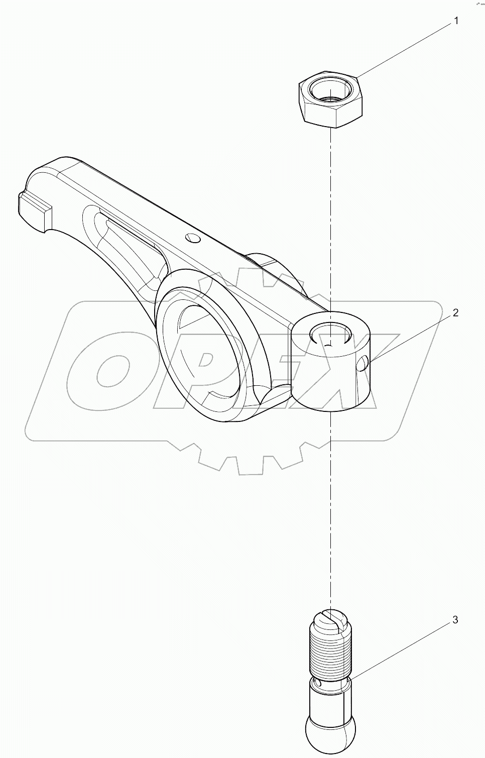  Intake valve rocker arm