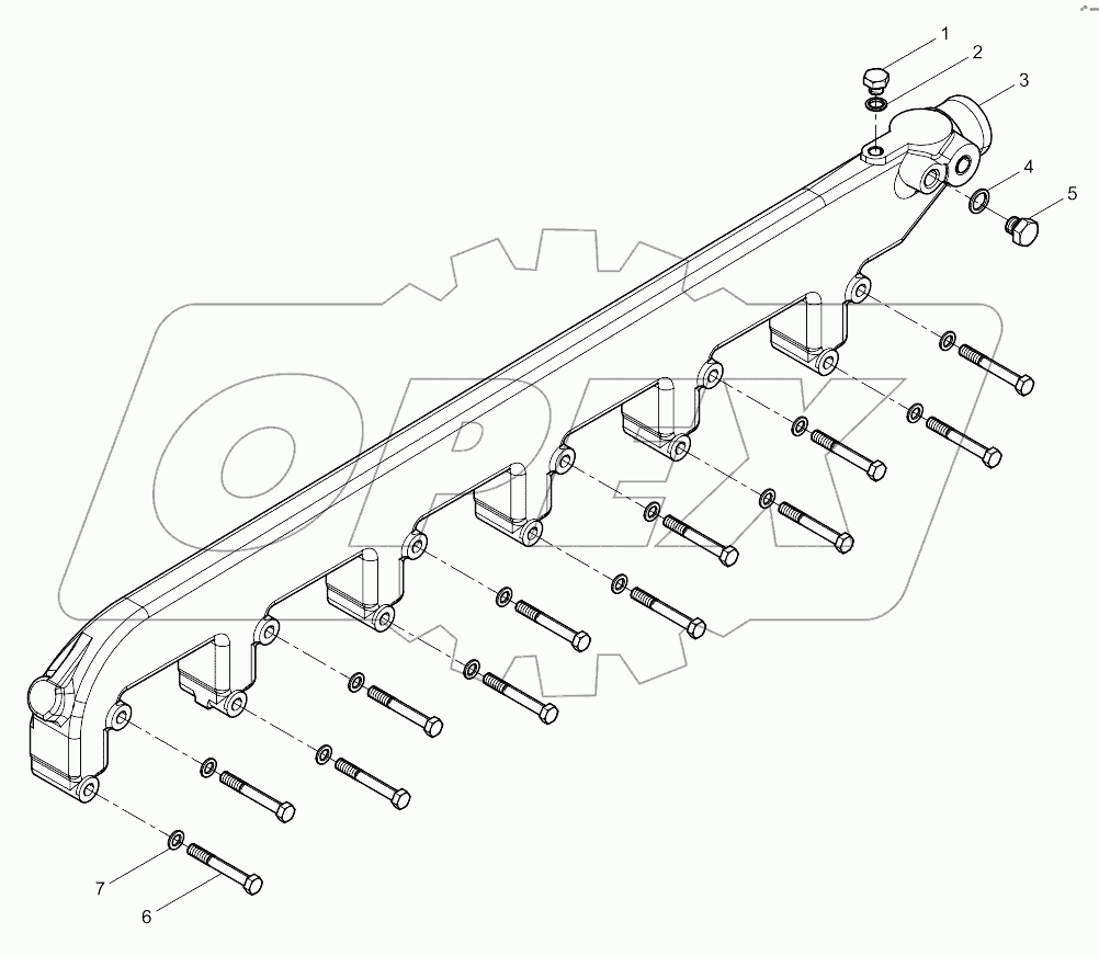  Water Outlet Pipe Group