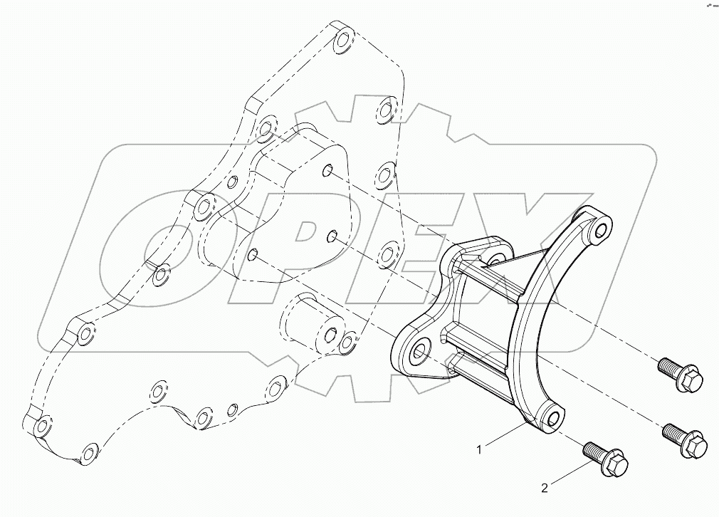  Generator Bracket Group