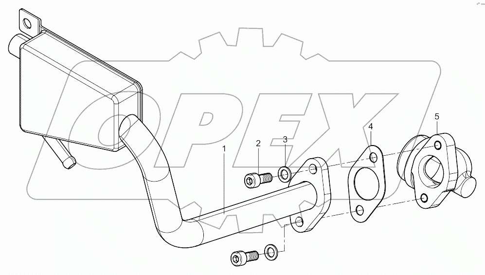  Oil-gas separator assembly