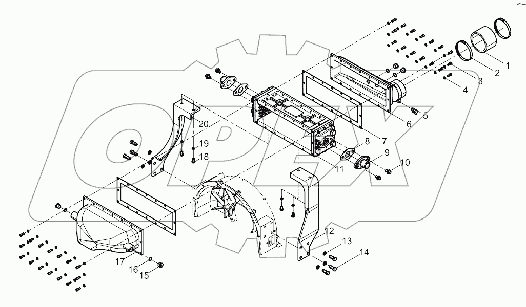  Intercooler assembly