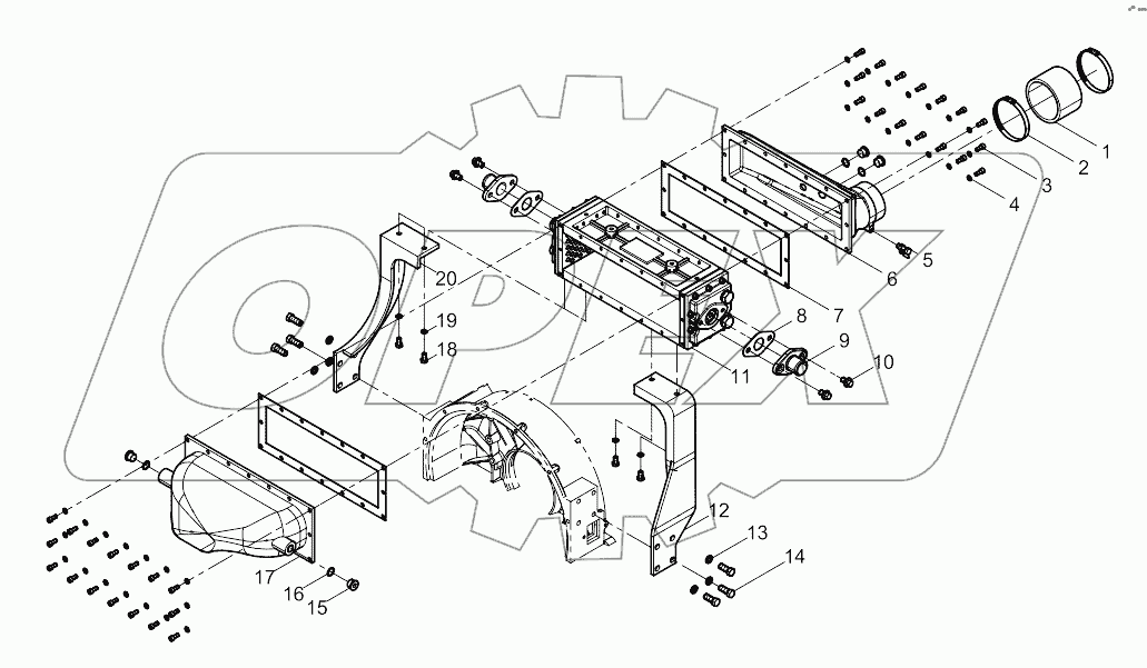  Intercooler assembly