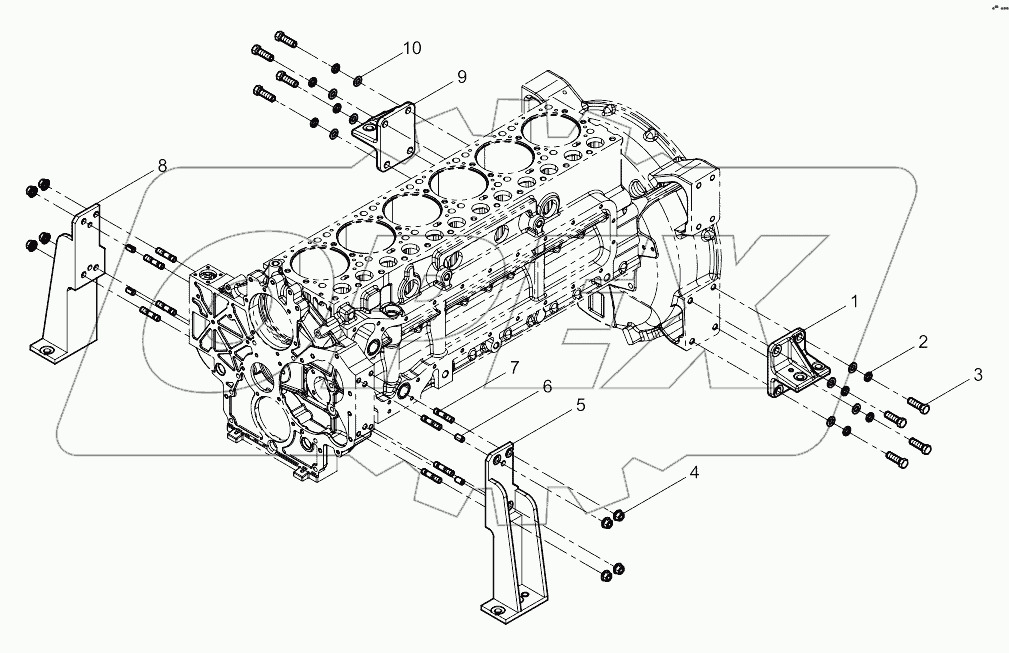  Engine Bracket Group