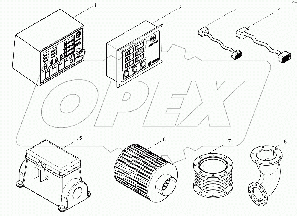  Packing Box Chassis Parts Group