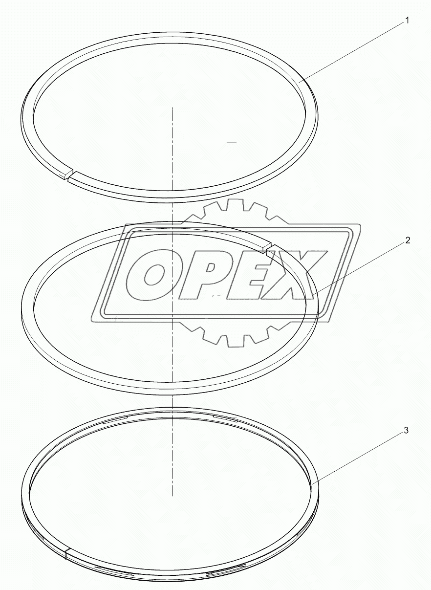 Piston ring assembly