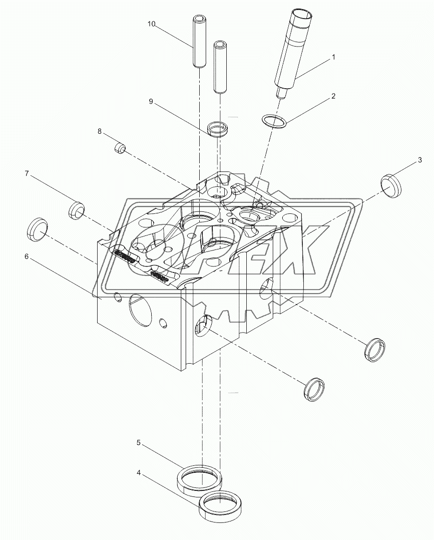 Cylinder head subassembly