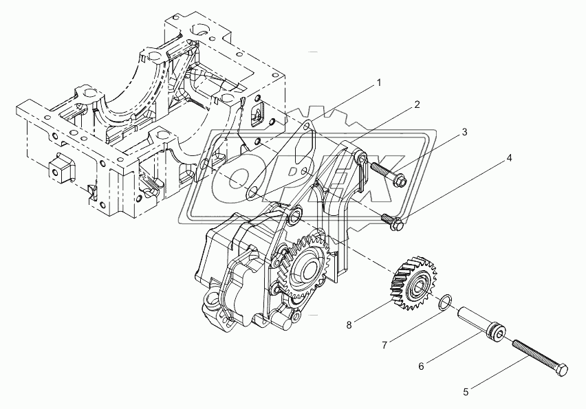 Oil pump assembly