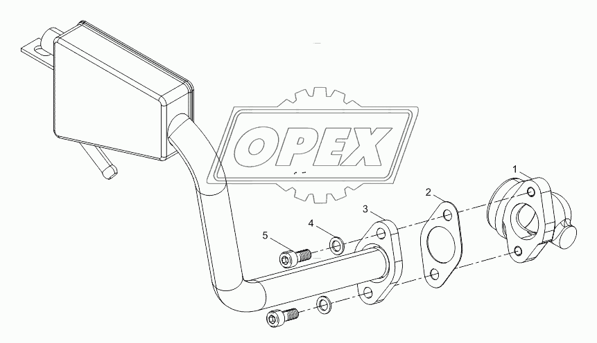 Oil-gas separator assembly