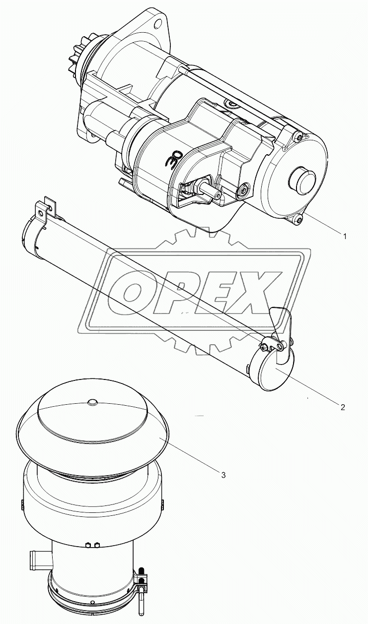 Packing Box Chassis Parts Group 1