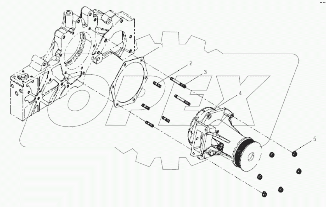  Water pump assembly