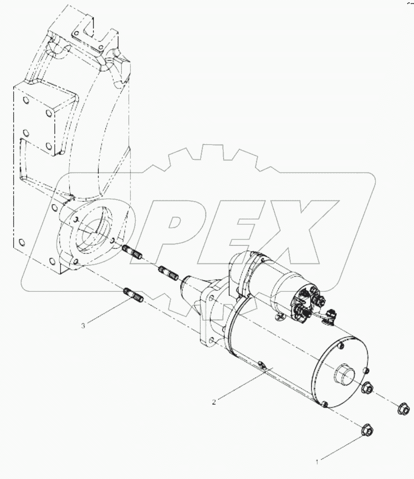 Starter motor group