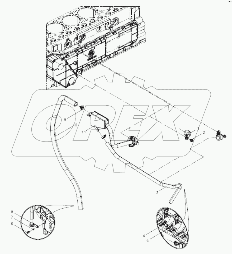  Oil-gas separator group