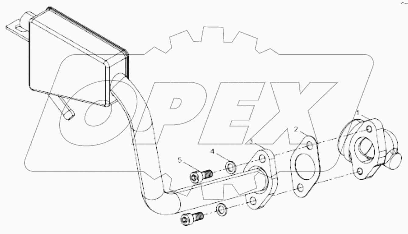 612600013168 Combined oil-gas separator