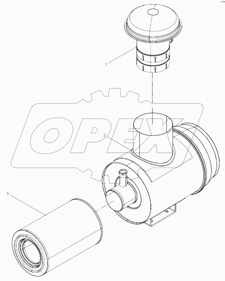  612600113194 Air cleaner