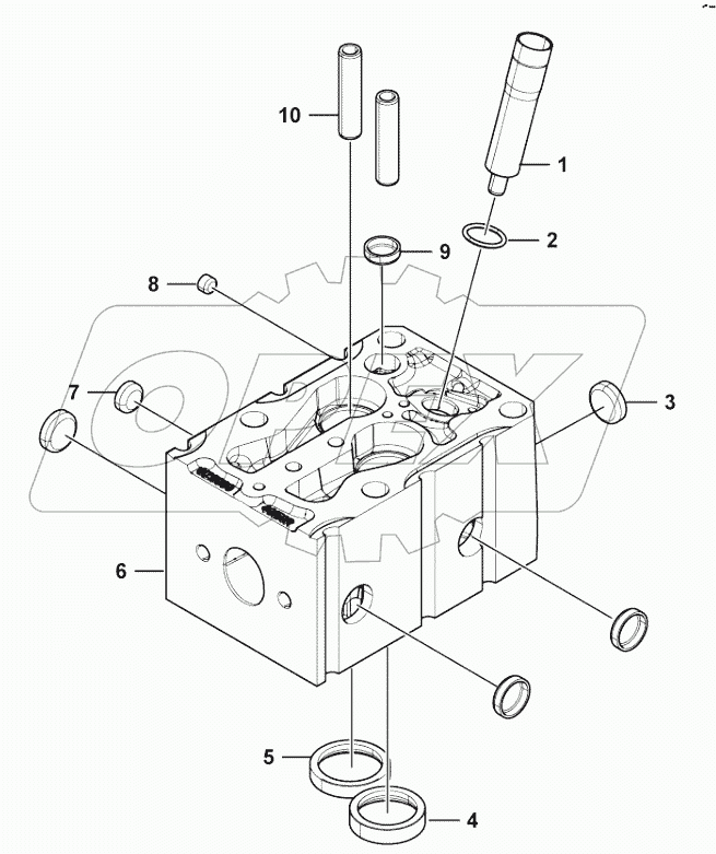  Cylinder head subassembly