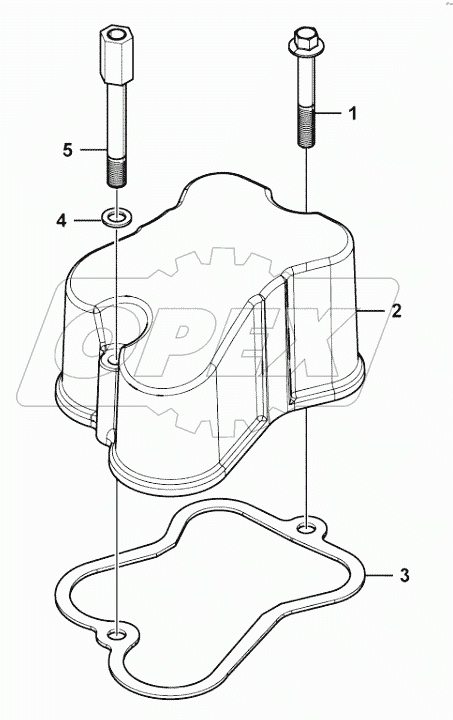  Cylinder head cover group