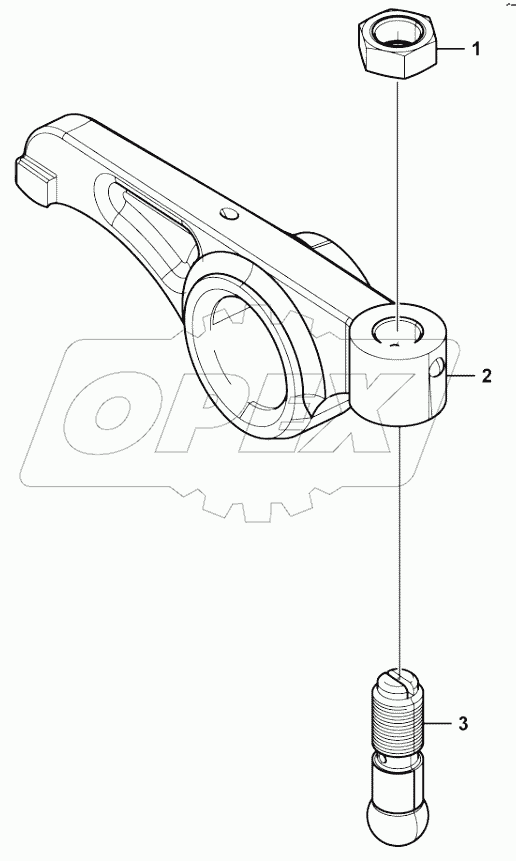  Intake rocker arm assembly