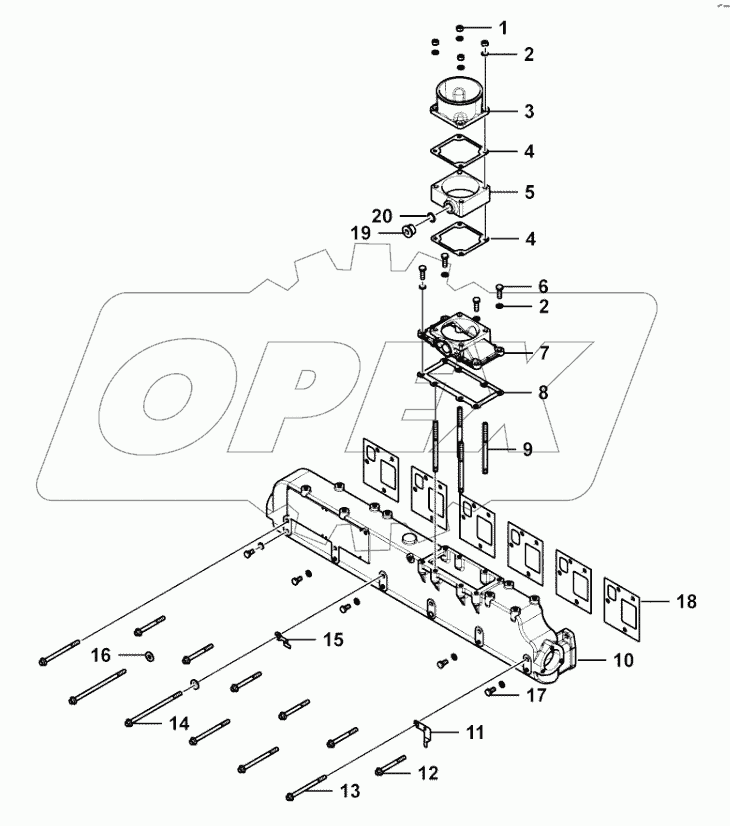  Intake manifold group