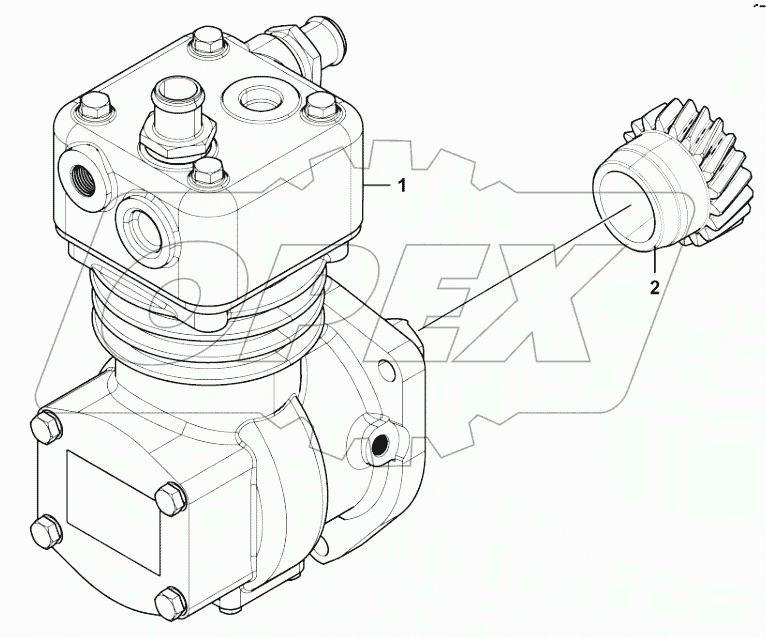  Air compressor assembly