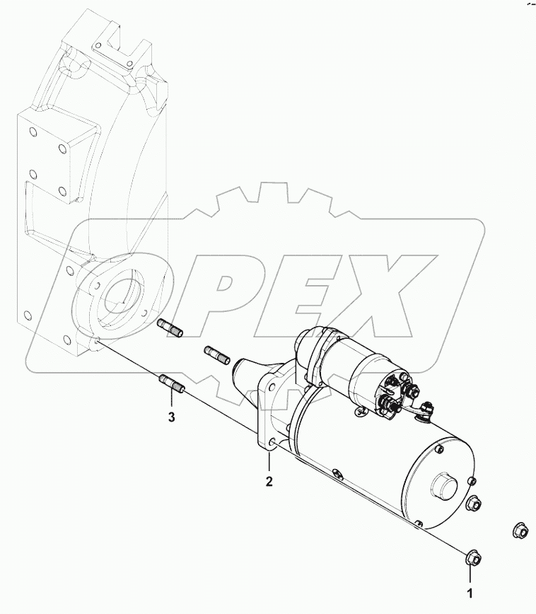  Starter motor group