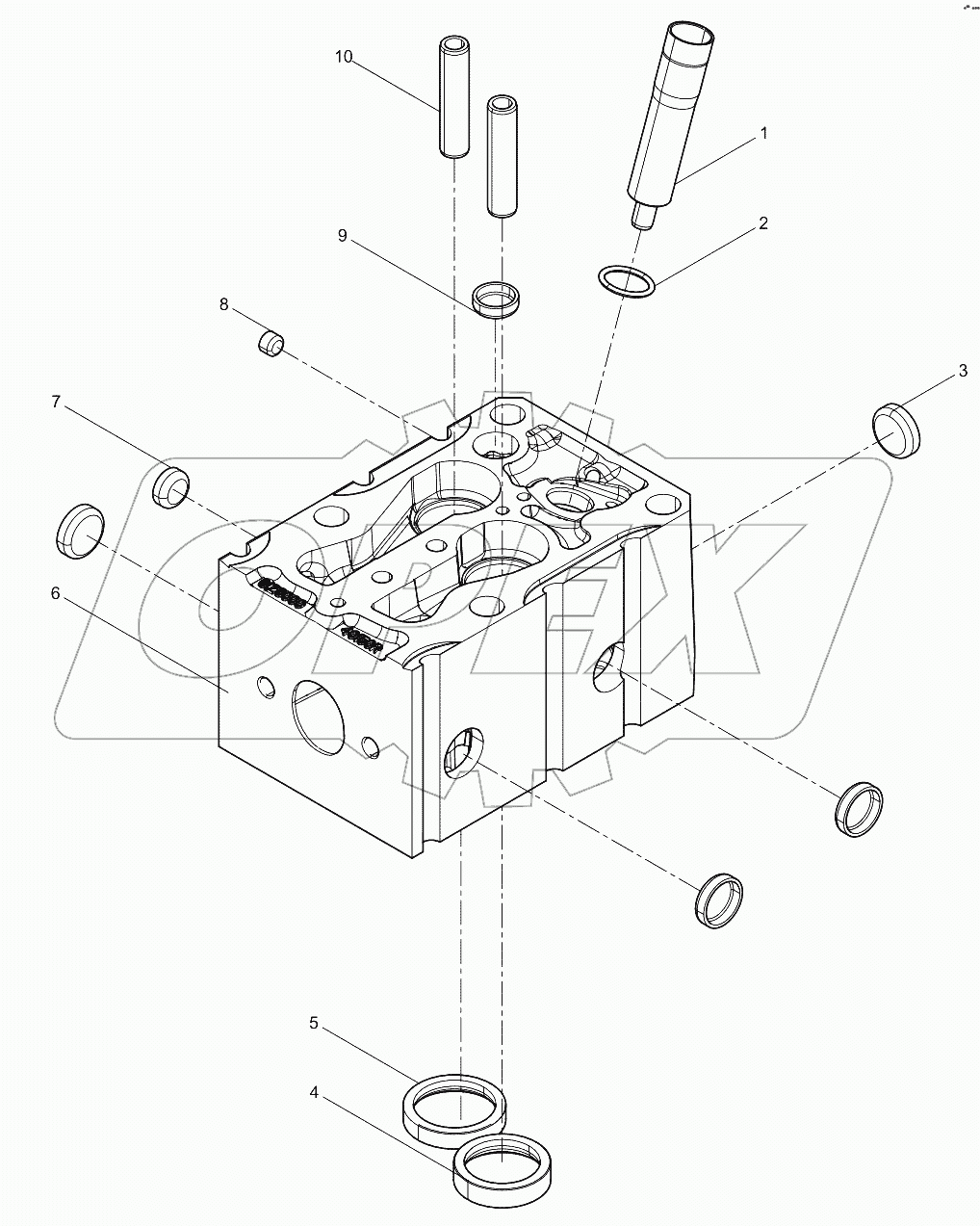  Cylinder head subassembly