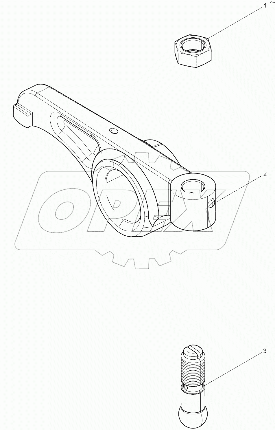  Intake valve rocker arm
