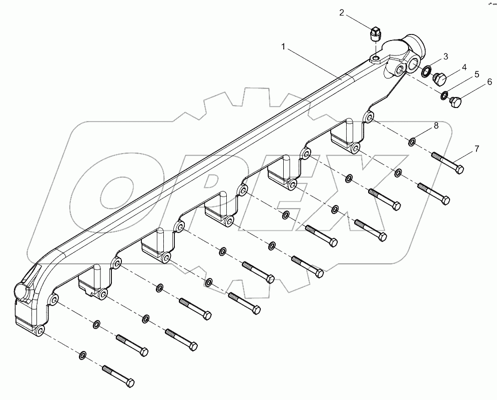  Water Outlet Pipe Group