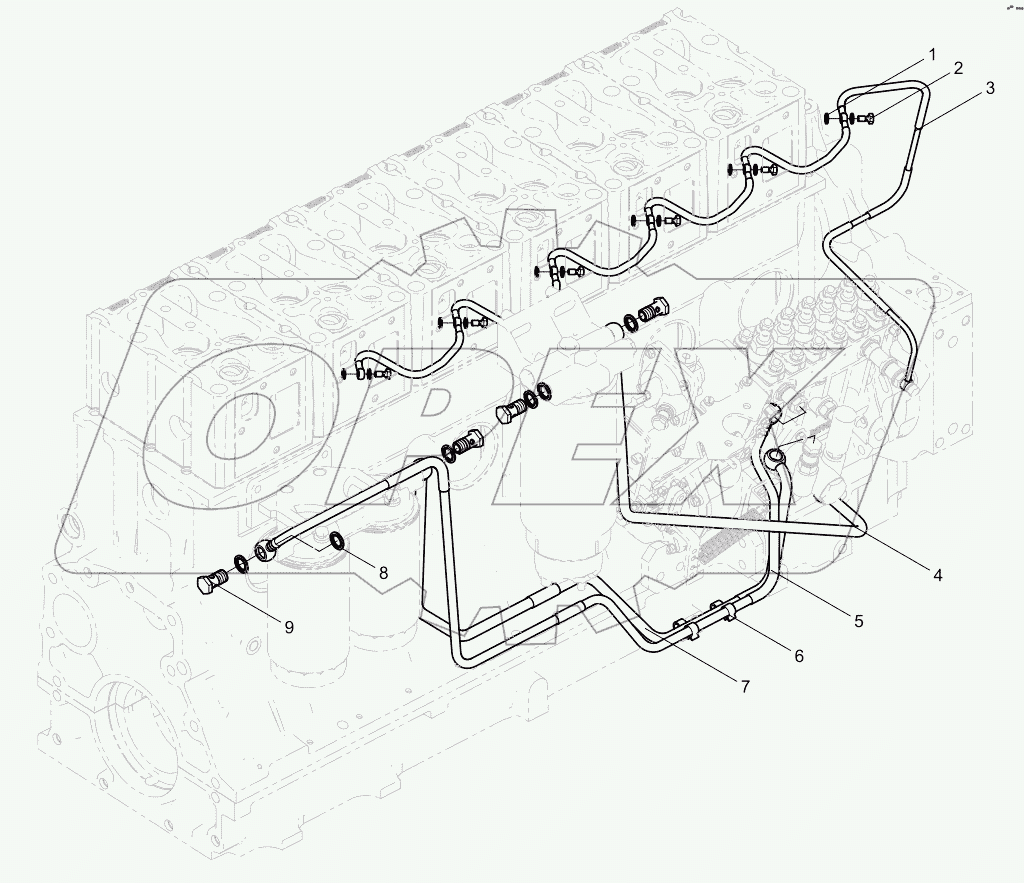  Low Pressure Oil pipe Group