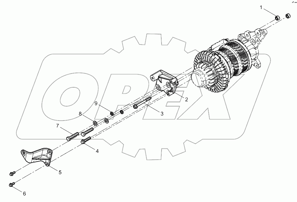  Generator Bracket Group