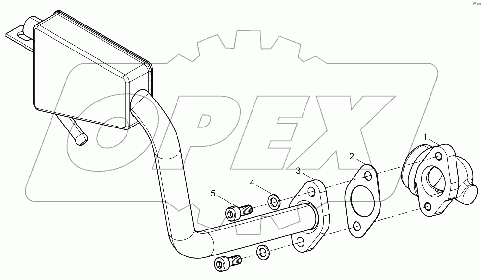  Oil-gas separator assembly