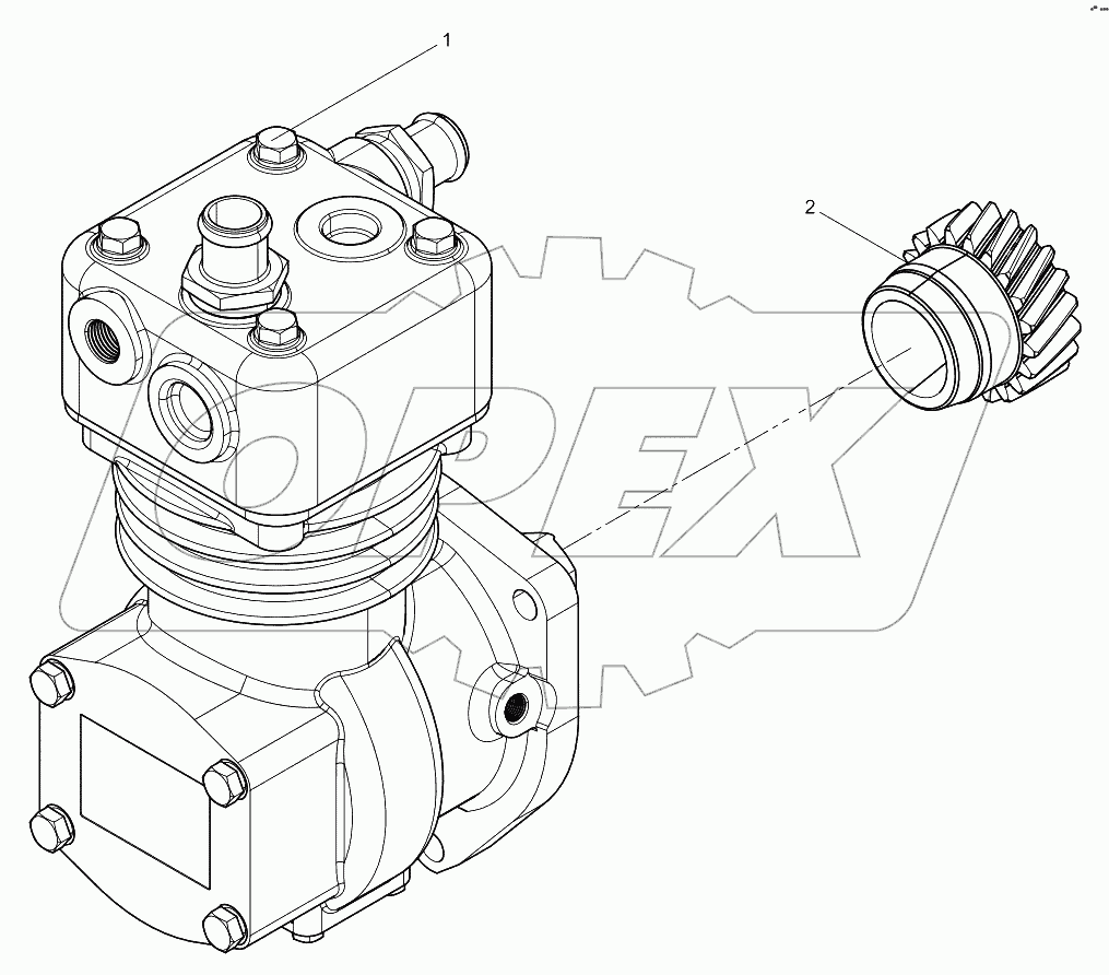  Air compressor assembly