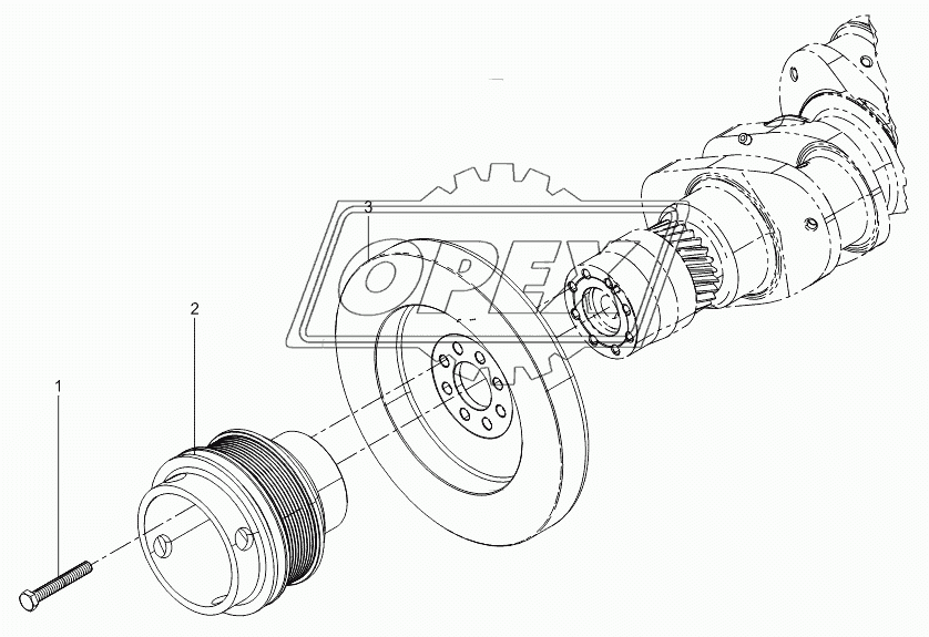 Crankshaft Pulley Group