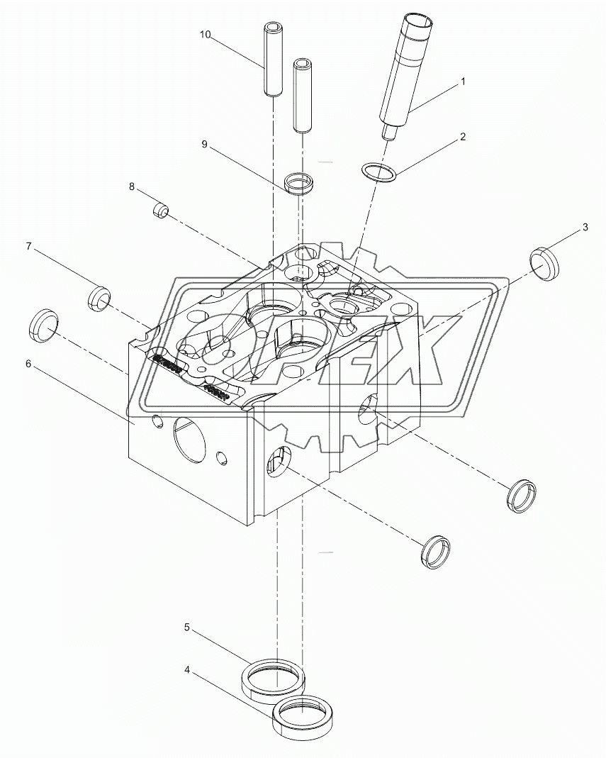 Cylinder head subassembly