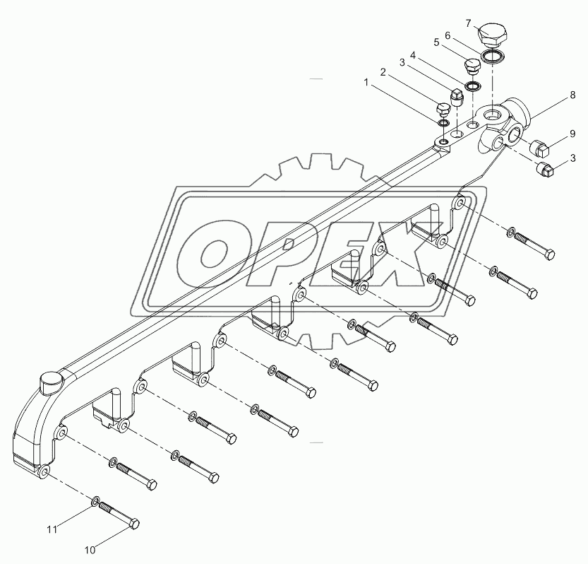 Water Outlet Pipe Group