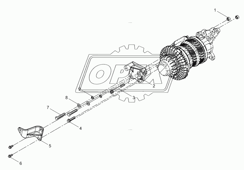 Generator Bracket Group