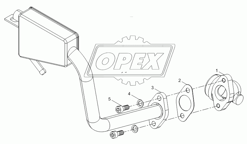 Oil-gas separator assembly