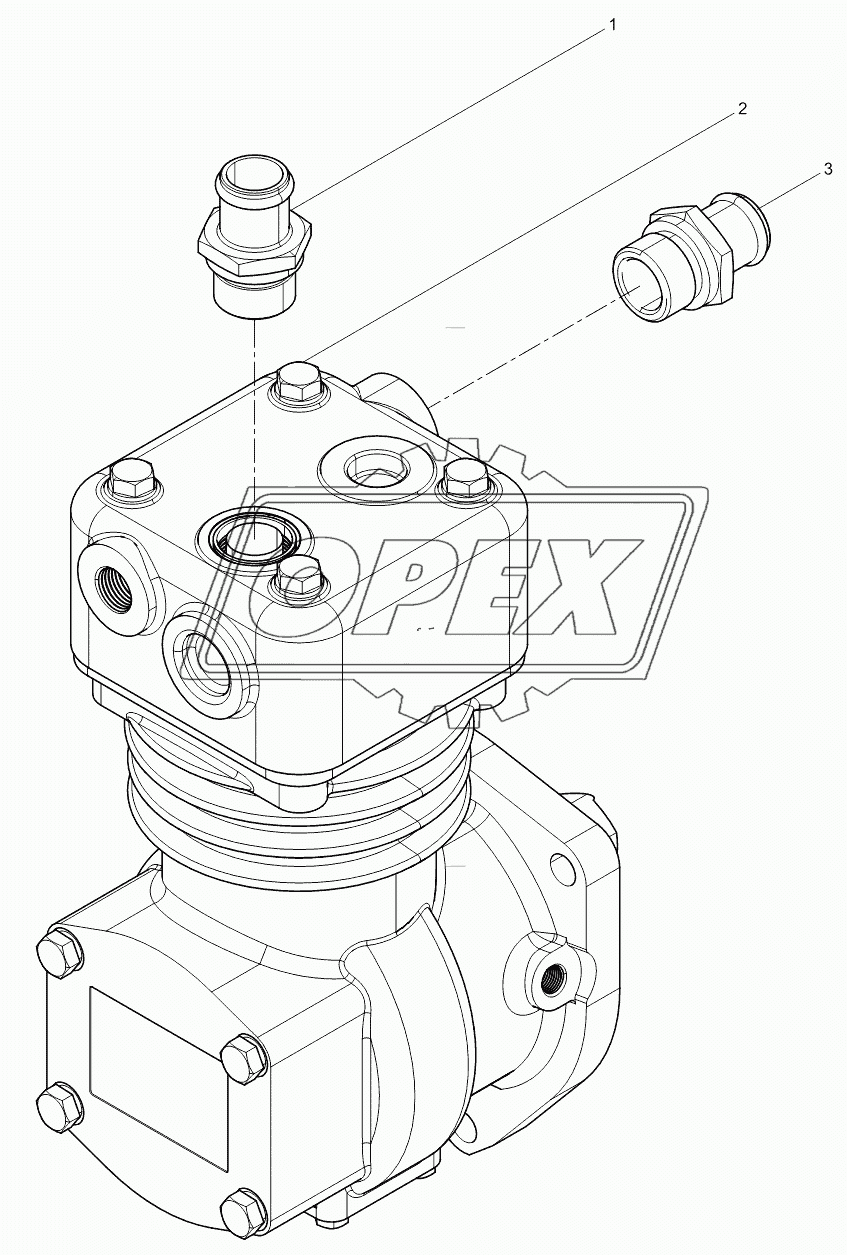 Air compressor assembly 2