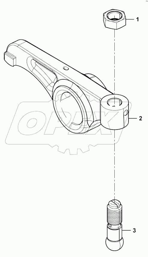  Intake rocker arm assembly