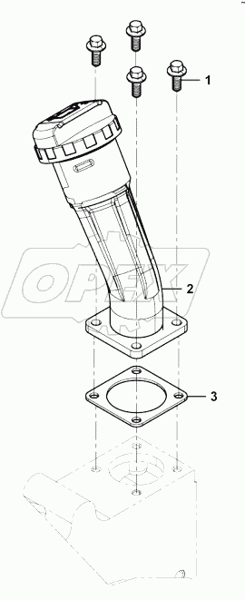  Oil filling tube group