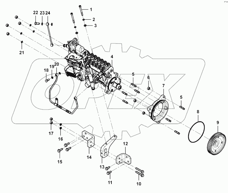  Fuel injection pump group